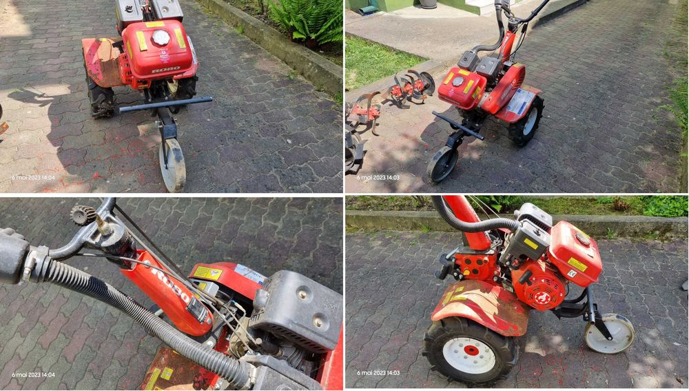 Vand motocultivator Rotakt ROG80, 7CP, 3 viteze