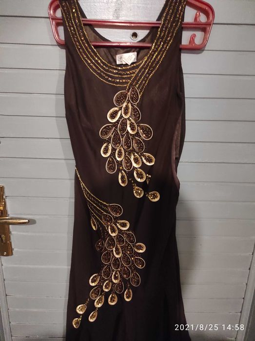 Платье вечернее  с накидкой