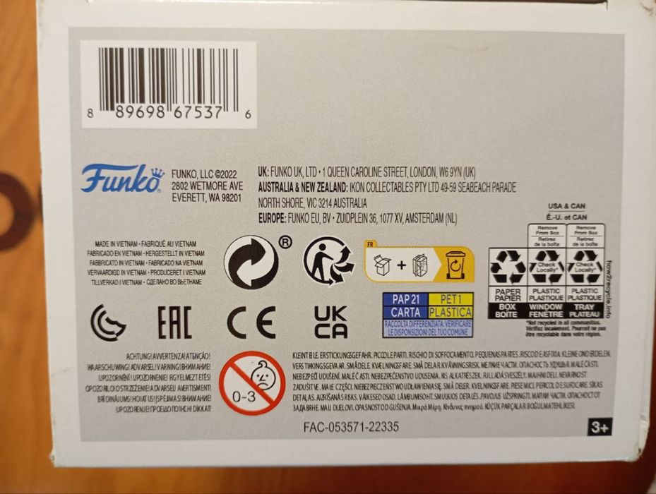 Продается Funko pop был привёзен из Лондона