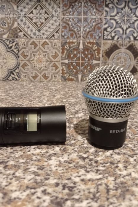 Microfon wireless Shure Qlxd cu capsulă Beta 58a
