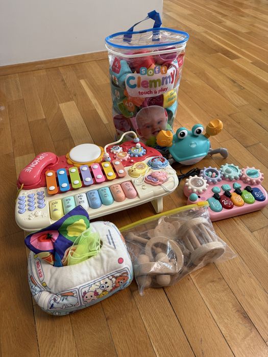 VTech Sort & Discover и Hoodle активен музикален куб за игра