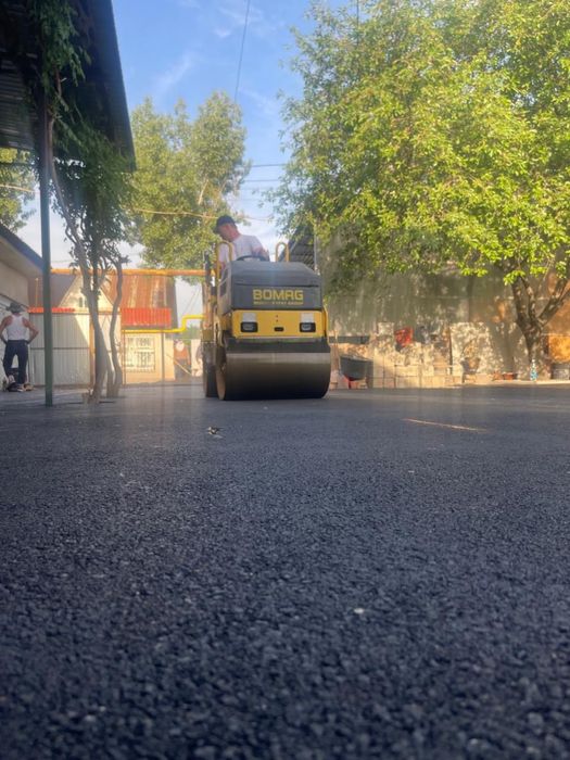 Асфальт. Укладка асфальта