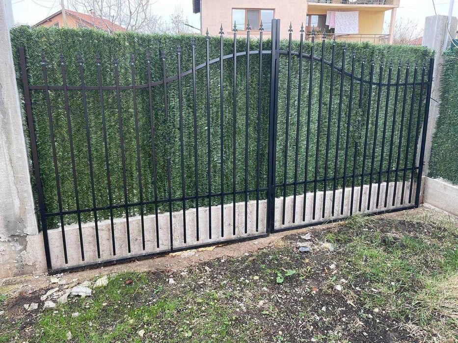 Портална врата порта от ковано желязо