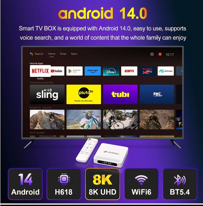 Приставка  Android tv