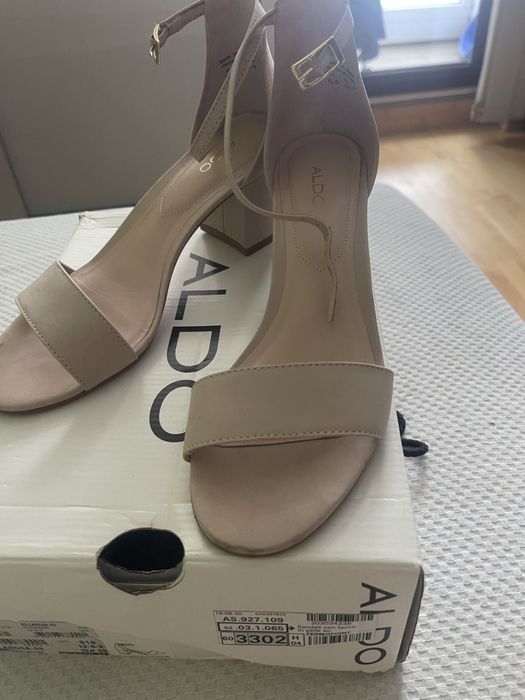 Сандали  ALDO  VILLAROSA  от естествен набук