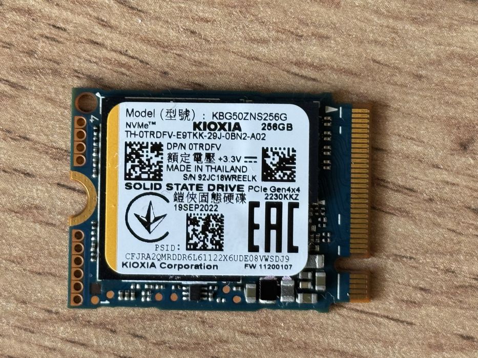 Продается M2 SSD 256 Gb