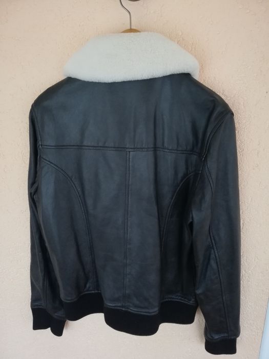 Geaca piele bărbati Zara Man M Aviator