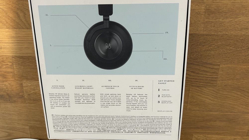 B&O casti beoplay H 9