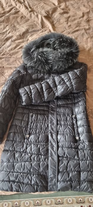 Зимний пуховик б/у