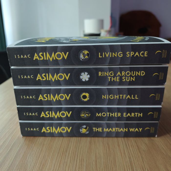Bookset of Complete Stories by Asimov