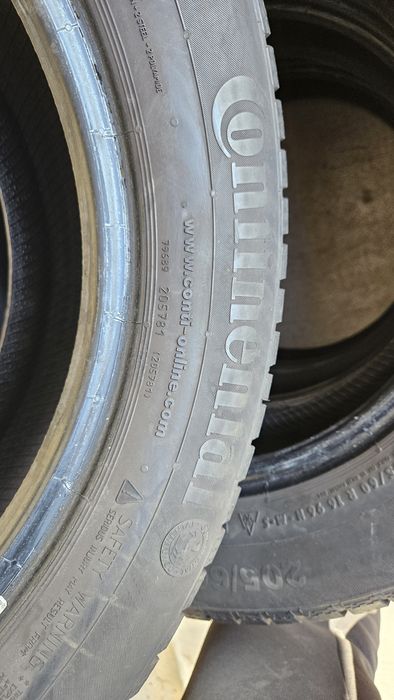 4бр гуми 205 60 16 континентал