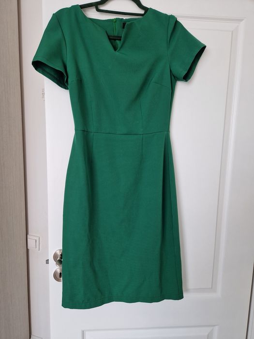 Rochie verde midi