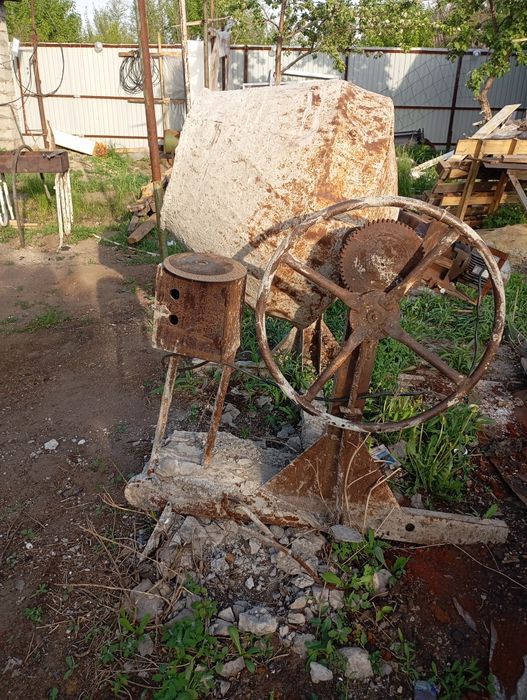 бетономешалка советского производства мощные