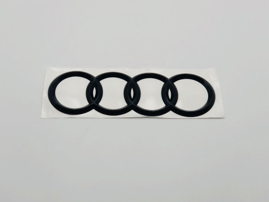 Emblema Audi spate negru 202 mm