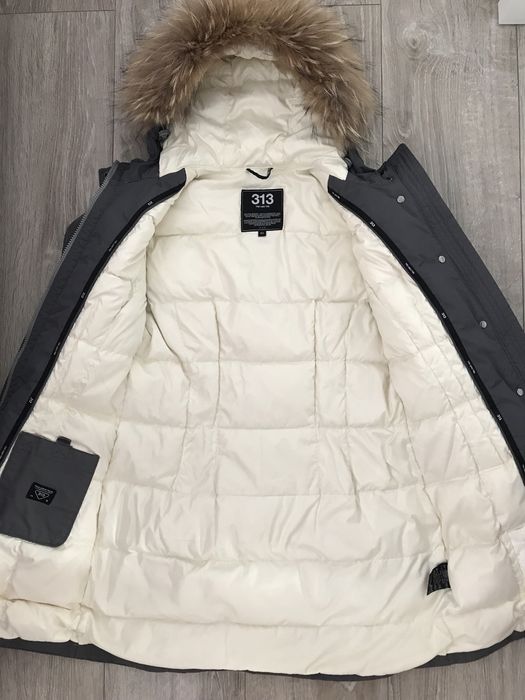 Geaca 313 de puf cu blănița naturală nr.40