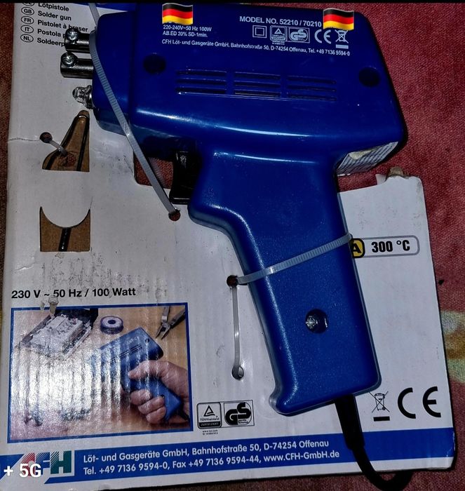 Vand rezerva gaz +pistol lipit (Germania)