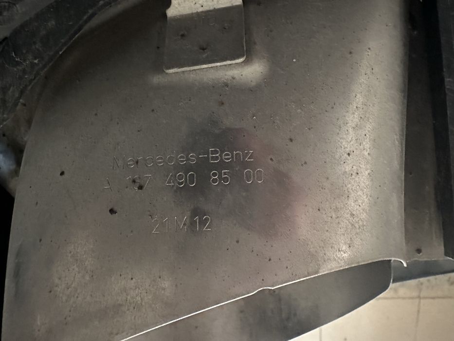 Дифузьор GLS X167 AMG line