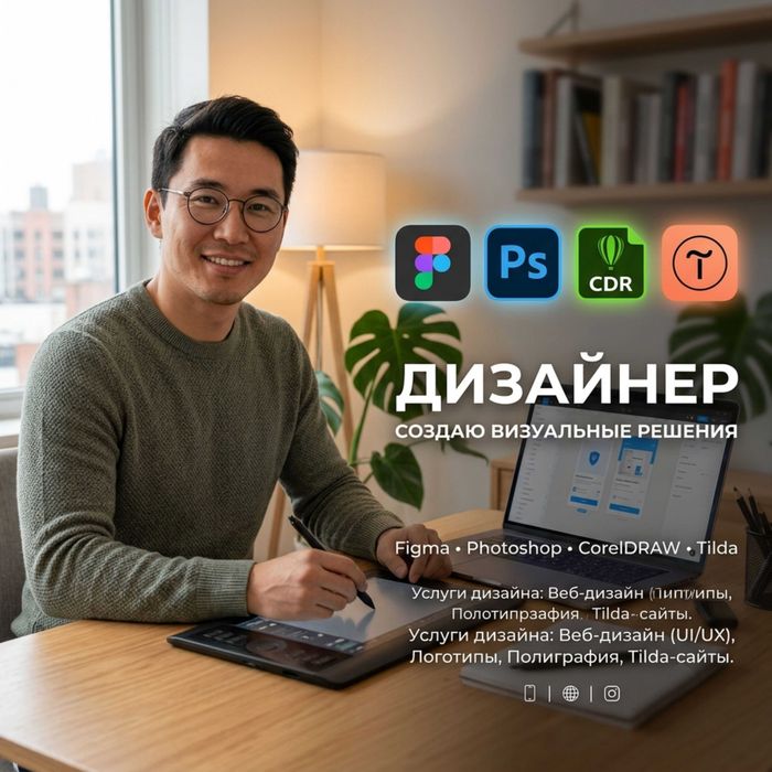 Дизайн Photoshop, Corel draw, Figma, Tilda (Веб-Дизайн) - Дизайн и ...