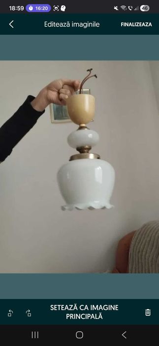 Vand lustră cu un bec, Dărmanești Suceava