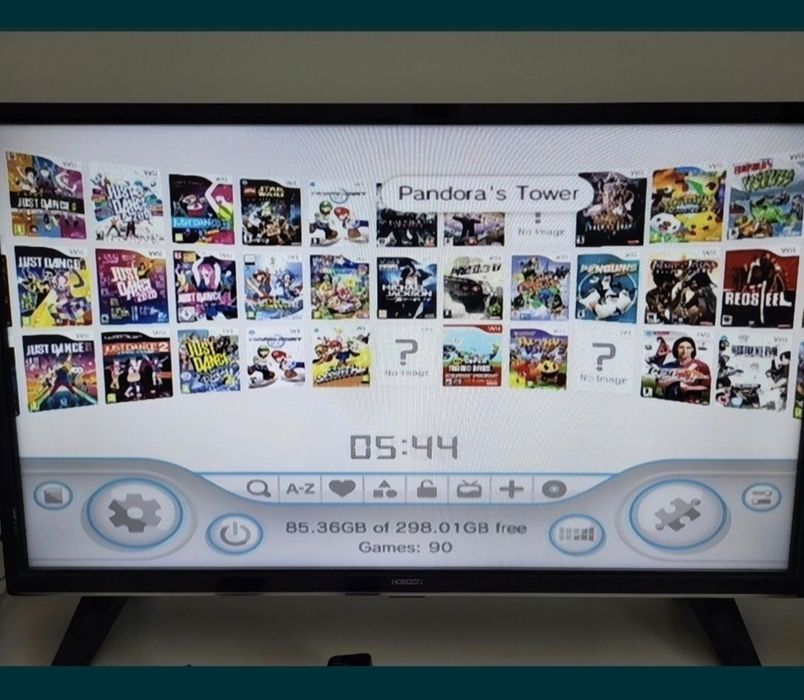 Wii modat și hdd cu max 190 jocuri