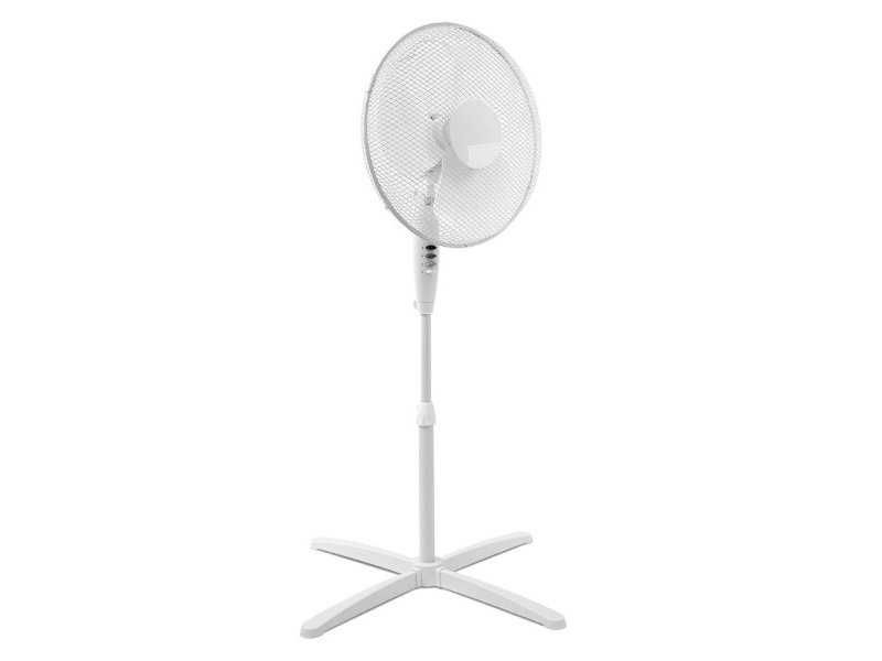 Вентилатор с Регулируема Височина и Наклон ITO Electronics, Бял