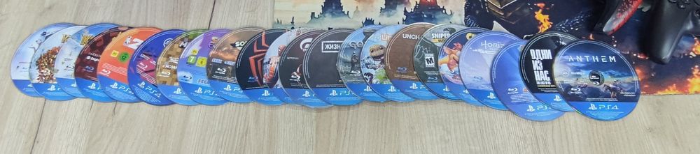 Игры с дисками для PlayStation 4