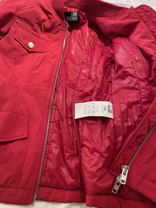 Love Moschino geaca dama nr 38/ CK geaca grena