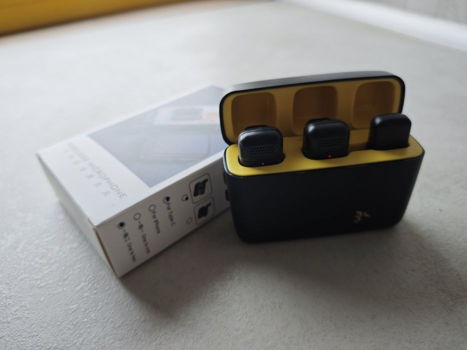 Микрофони 2 броя wireless ревю видео влогове