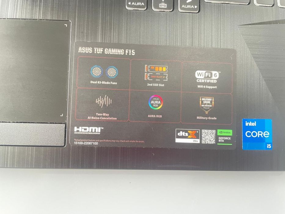 Asus TUF Gaming F15