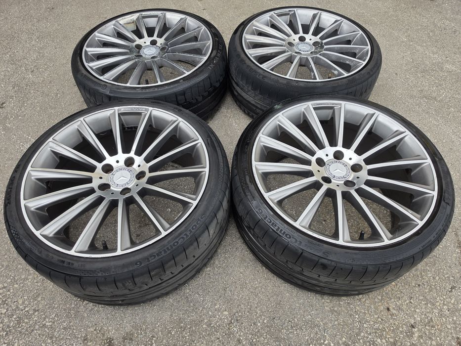 5х112/19 Мерцедес AMG Спорт Пакет с гуми 5x112/19 Mercedes