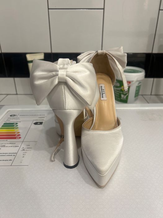 Свадебный туфли/ белая