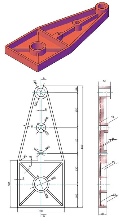 Чертежи, схемы 2D и 3D-моделирование в автокад дизайн архитектура