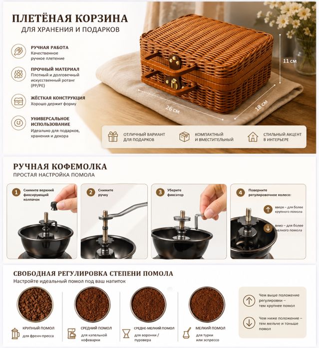 Подарочный кофейный набор