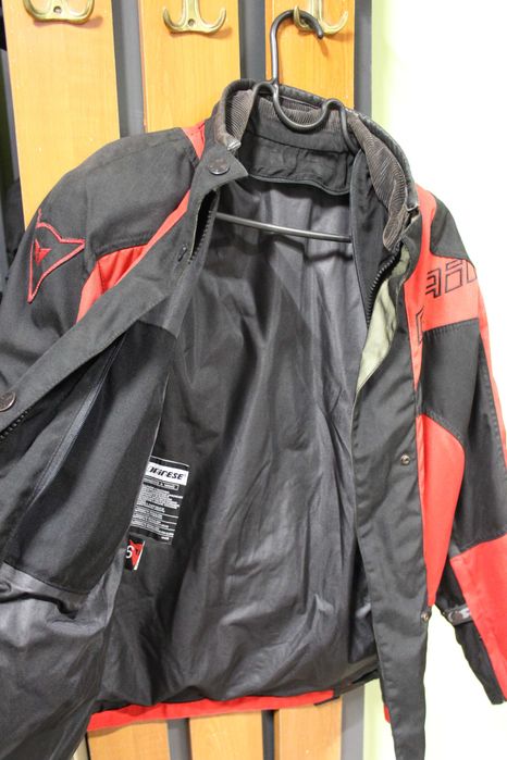 Dainese, мъжко яке, червено, размер 48