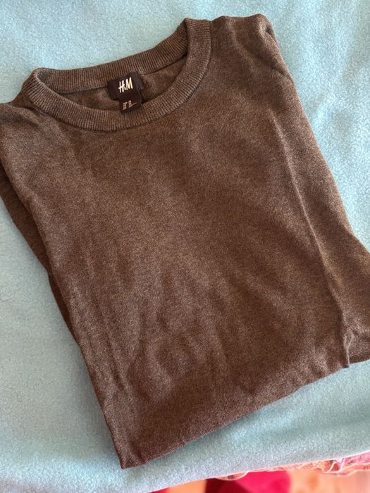 Pulover H&M verde inchis