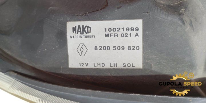 Far stanga (de Europa) 8200509820 Renault Symbol 1 [2th facelift] [20