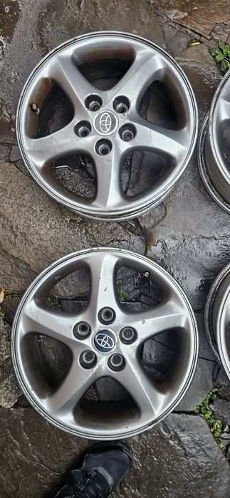 5/114.3/16 toyota auris corolla verso  avensis verso   ал.джанти  тойота версо 16 цола опция зимни гуми