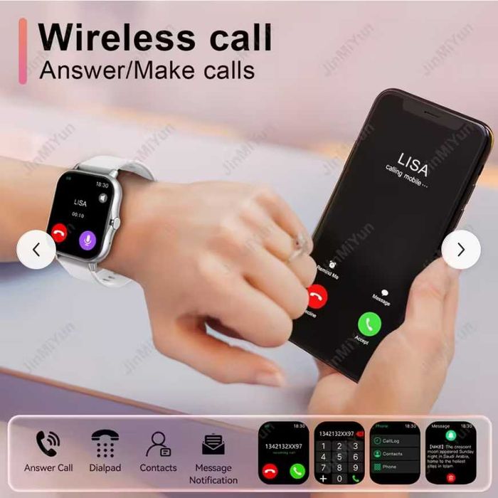Smartwatch Y13 nou/sigilat culoare negru