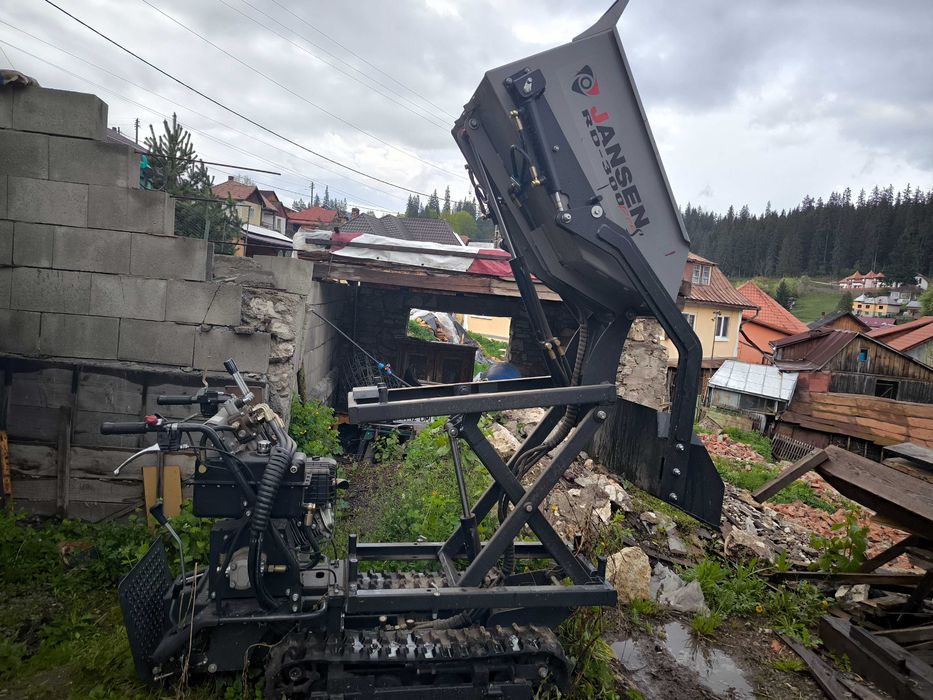 Dumper în stare perfectă, nefolosit