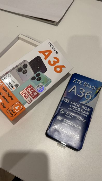 ZTE Blade A36, новый телефон