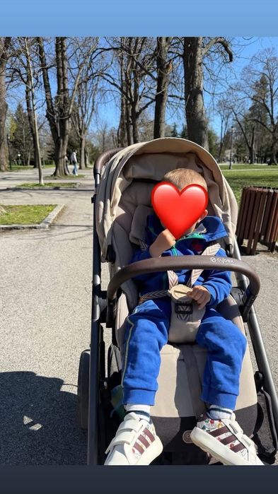 Количка cybex balios s lux almond beige