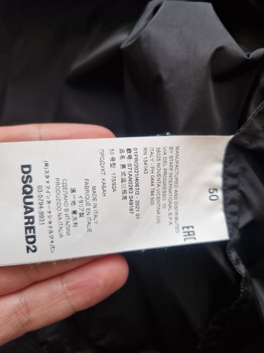Geaca Dsquared2 originala, marimea 50