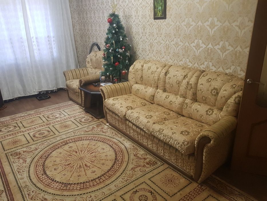 Раскладной диван и кресло