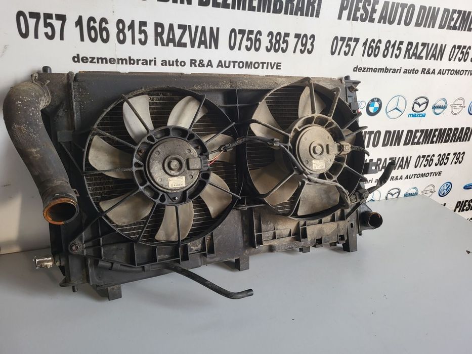 Grup Ansamblu Radiatoare Radiator Apa Clima Termocuple Toyota Avensis T25 An 2003-2004-2005-2006-20