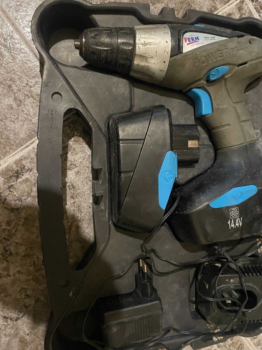 Акумулаторна бормашина / дрелка Ferm 14,4V