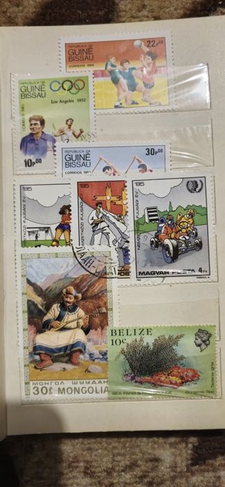 Colecție timbre vechi
