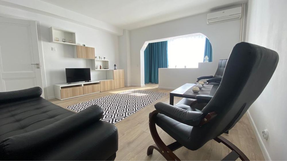 PROPRIETAR inchiriez apartament 2 camere – Aviatiei, 3/4, 62 mp, Centrala Proprie – 599€