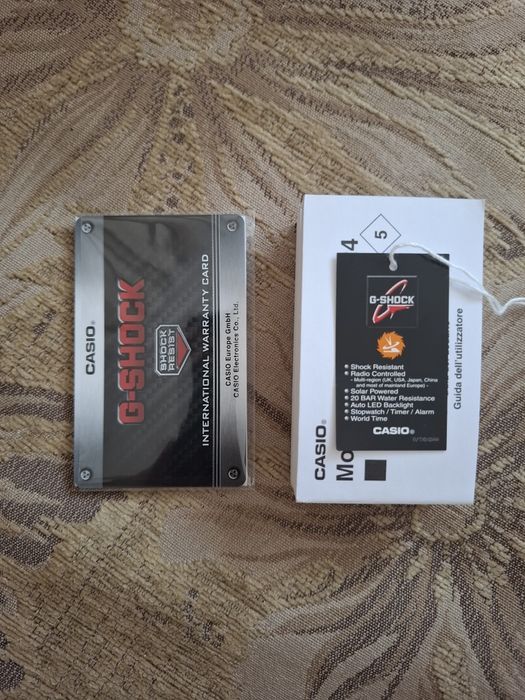 Casio G-SHOCK,Модел: GAW-100B-1AER + каишка