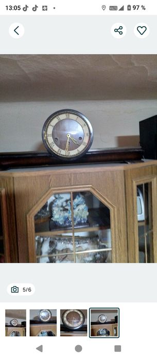 Ceas de șemineu pt piese .