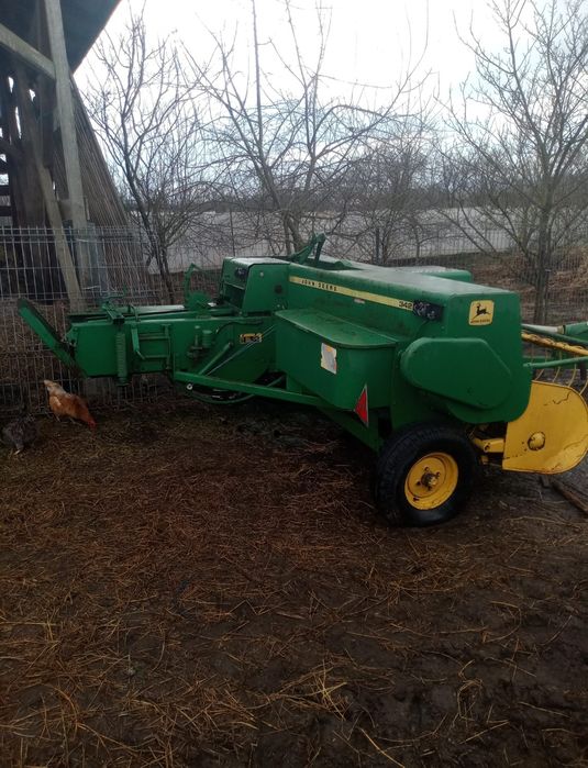 Balotiera John Deere 342, Remorcă auto-încarcare baloți